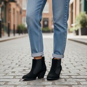 KELSI DAGGER Pointed Toe Bootie